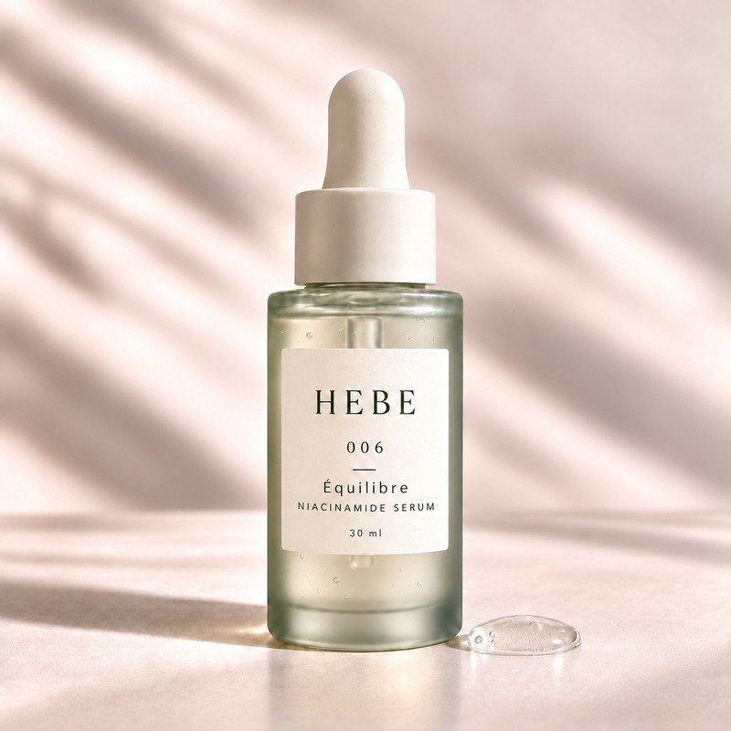 Équilibre Niacinamide Serum, 30 ml, dropper bottle.