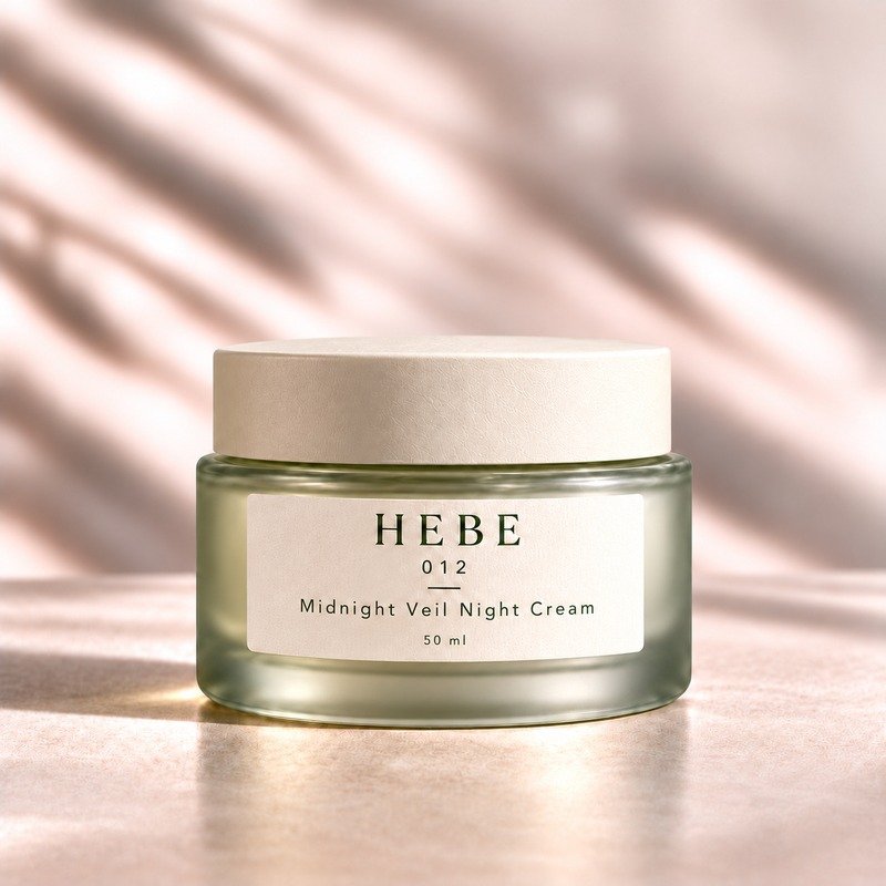 Midnight Veil Night Cream, 50 ml, low jar.