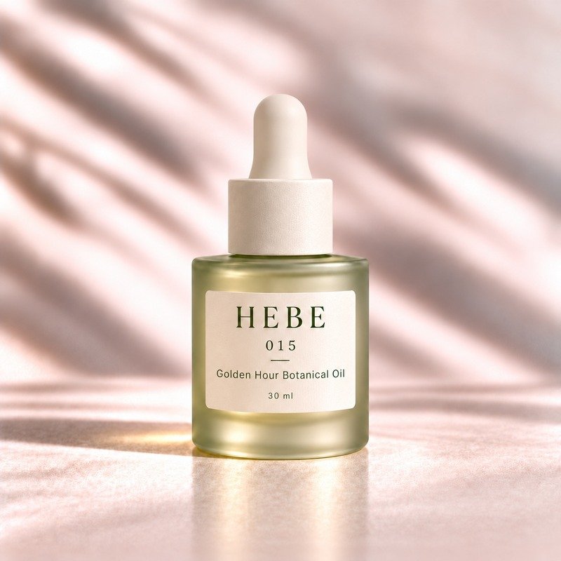 Golden Hour Botanical Oil, 30 ml, dropper bottle.